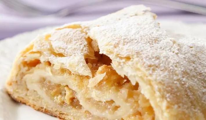 Strudel de manzana y Galak